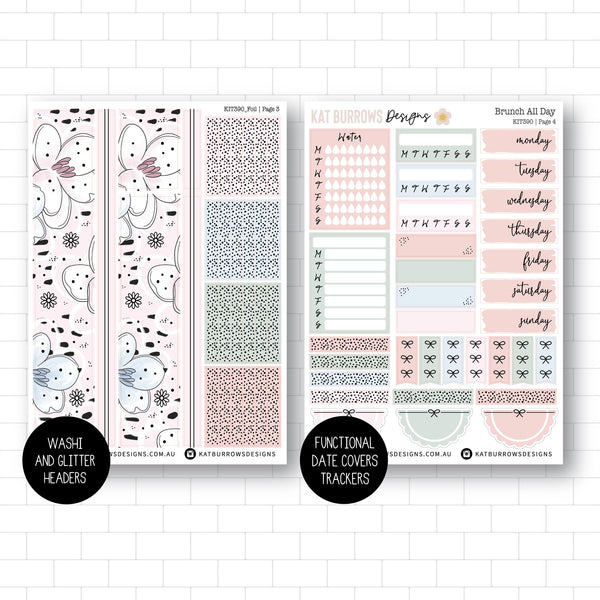Deluxe Foiled Kit: Brunch All Day (GOLD FOIL)
