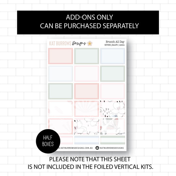 Deluxe Foiled Kit: Brunch All Day (GOLD FOIL)