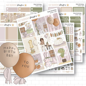 Weekly Kit: Kids Birthday