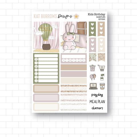 Sampler: Kids Birthday