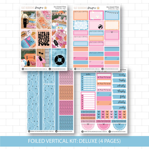 Deluxe Foiled Kit: Sun-kissed Vibes (SILVER FOIL)