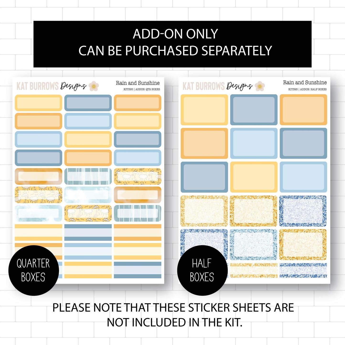 Weekly Kit: Rain and Sunshine