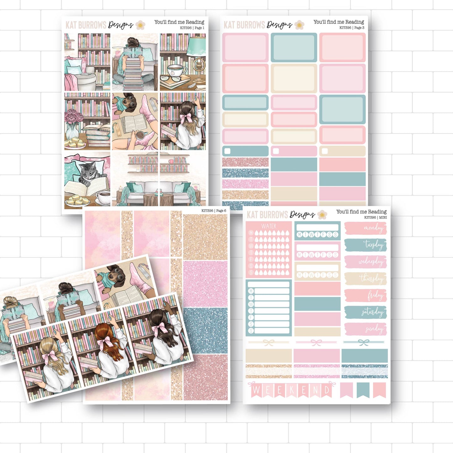 Weekly Kit: You'll find me Reading