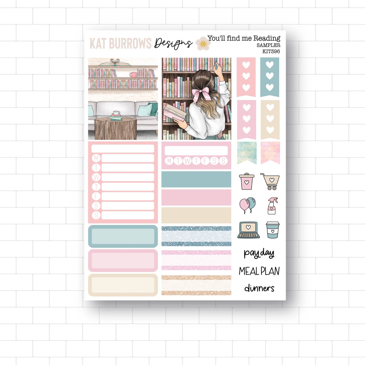 Sampler: You'll find me Reading