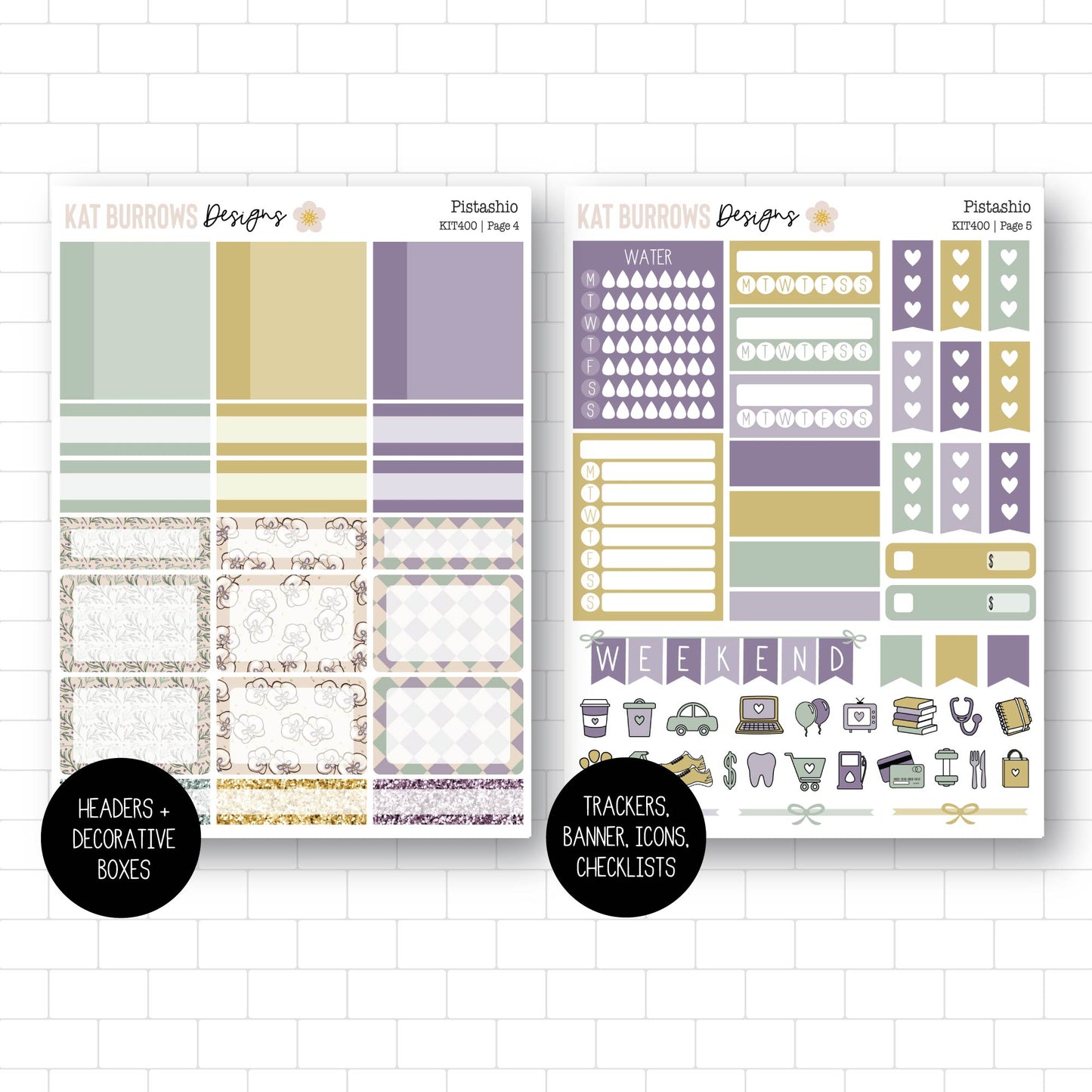 Weekly Kit: Pistashio