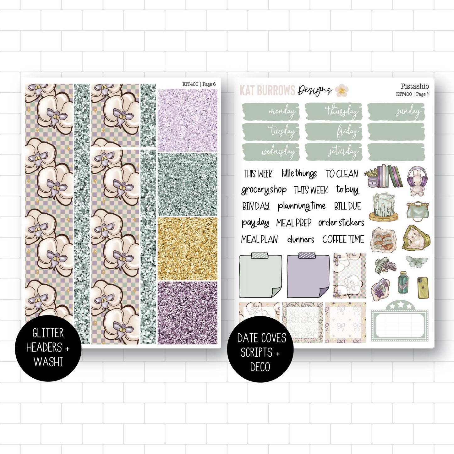 Weekly Kit: Pistashio