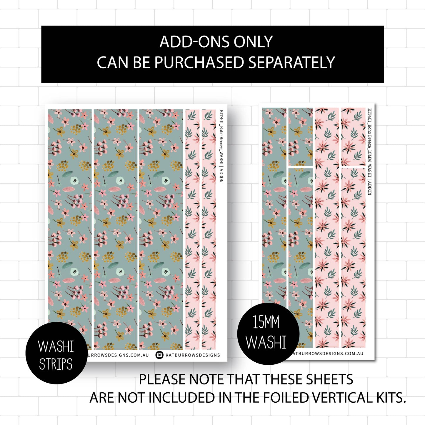 Deluxe Foiled Kit: Boho Breeze (ROSE GOLD FOIL)