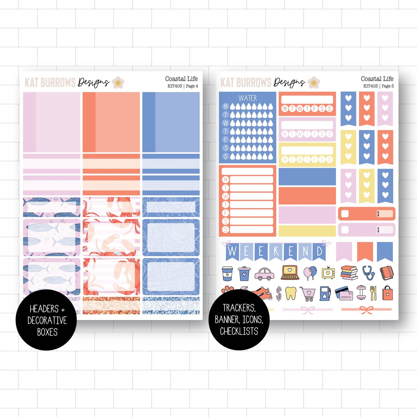 Weekly Kit: Coastal Life