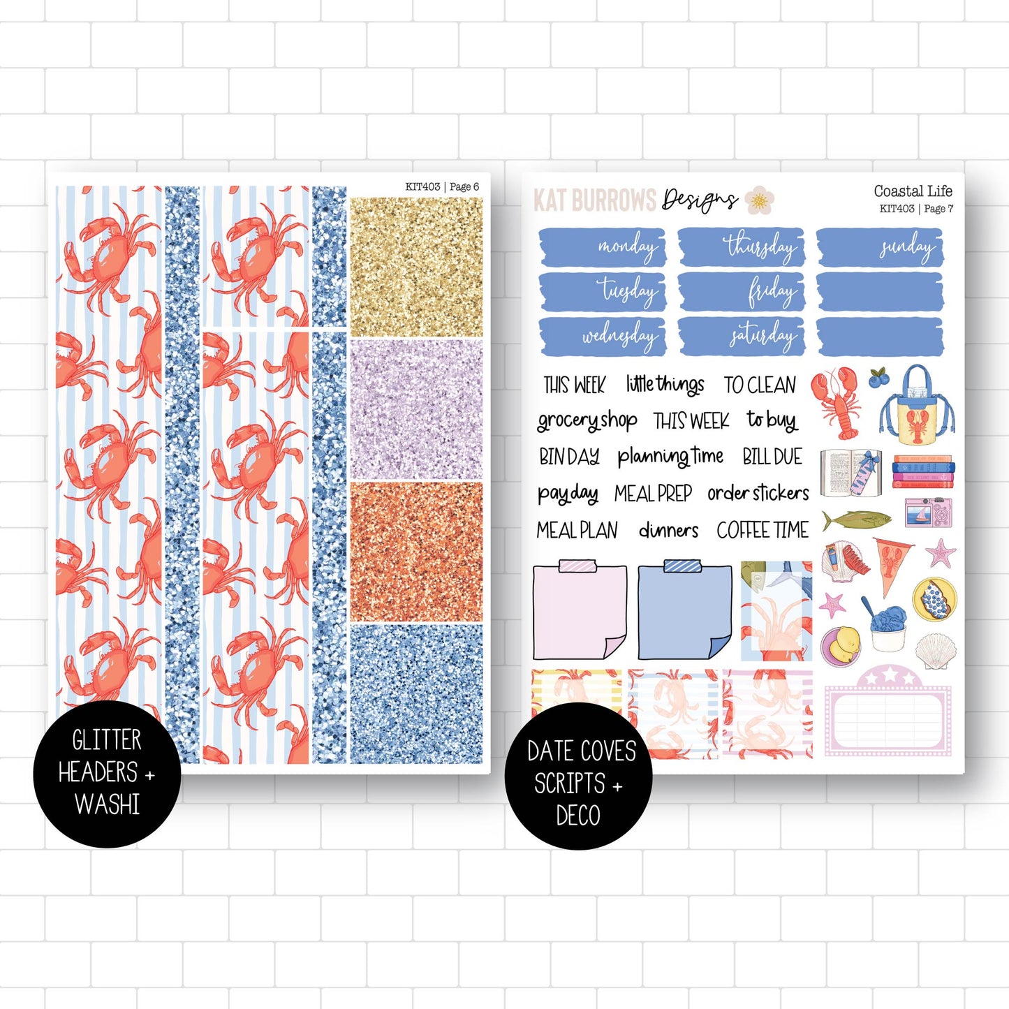 Weekly Kit: Coastal Life