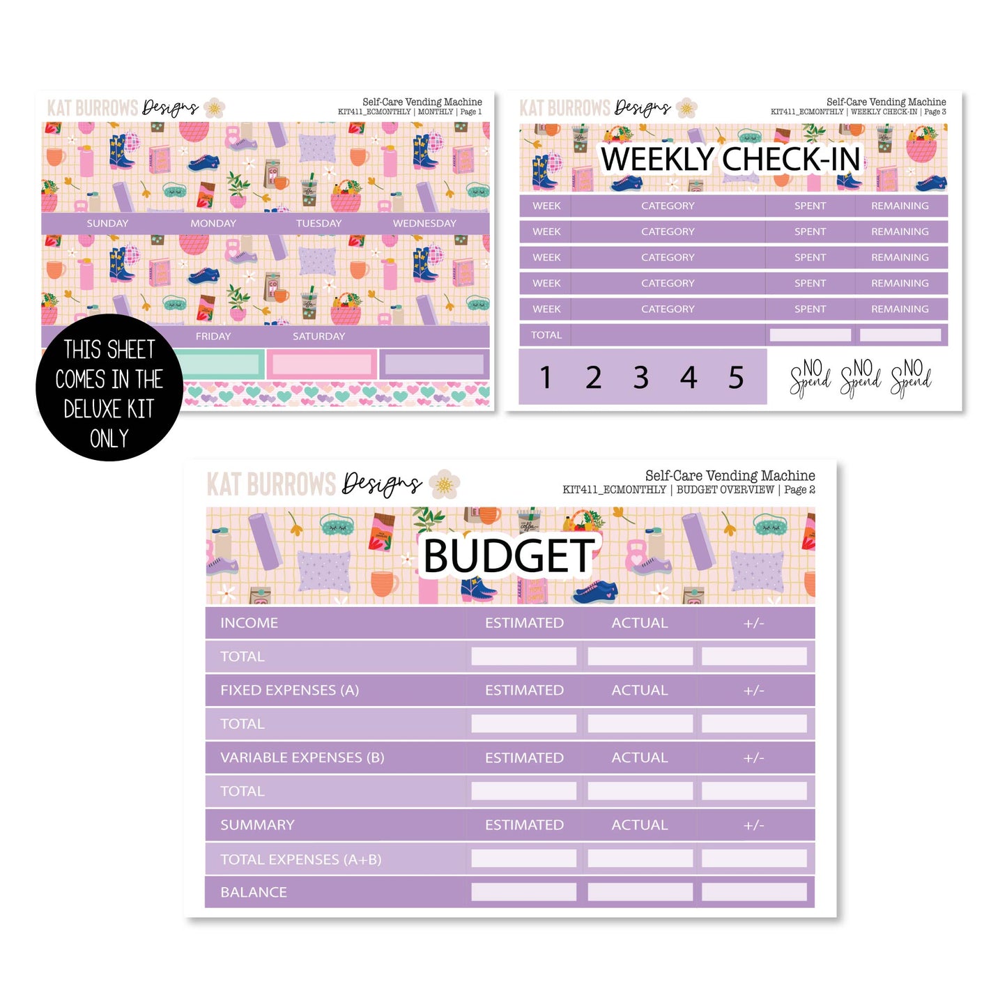 Budget Kit: Self-Care Vending Machine