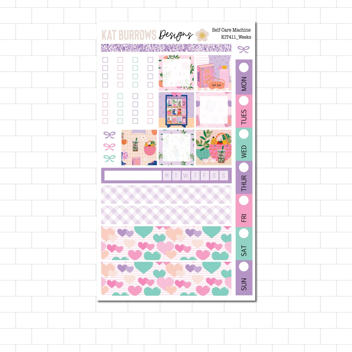 Hobonichi/Lime Weeks: Self-Care Vending Machine