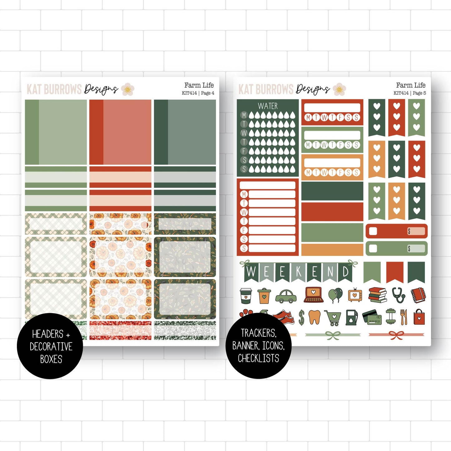 Weekly Kit: Farm Life