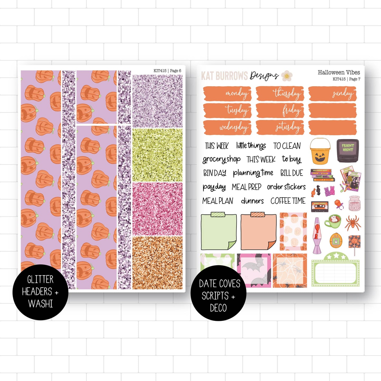 Weekly Kit: Halloween Vibes