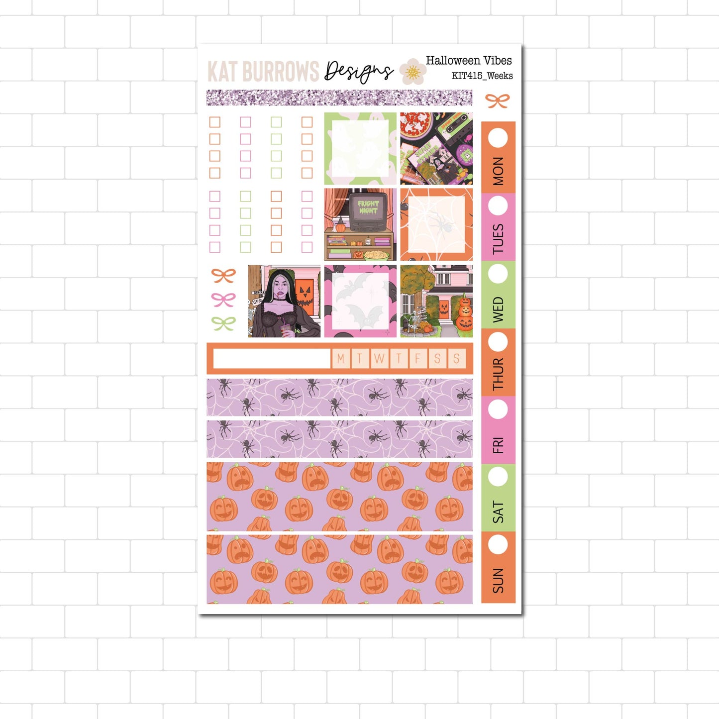 Hobonichi/Lime Weeks: Halloween Vibes