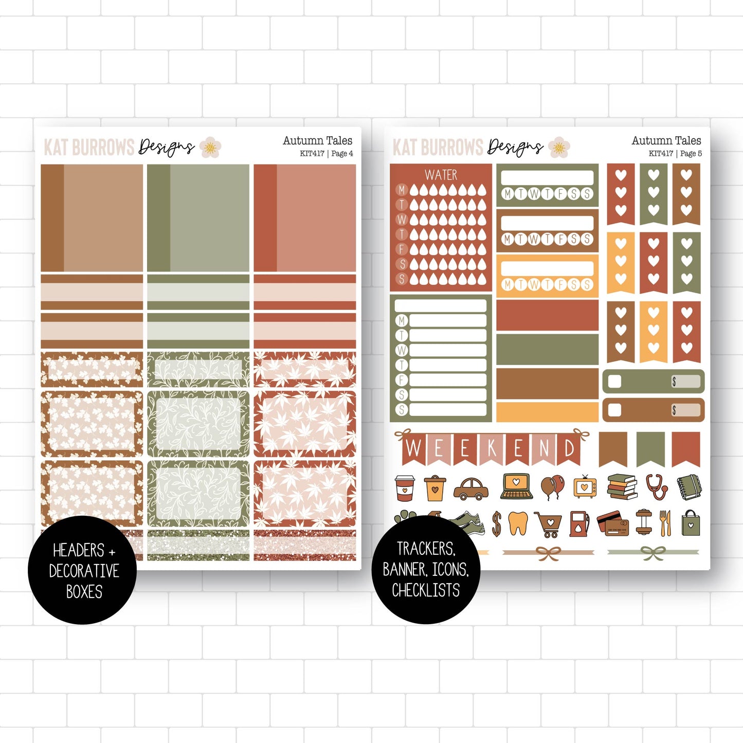 Weekly Kit: Autumn Tales