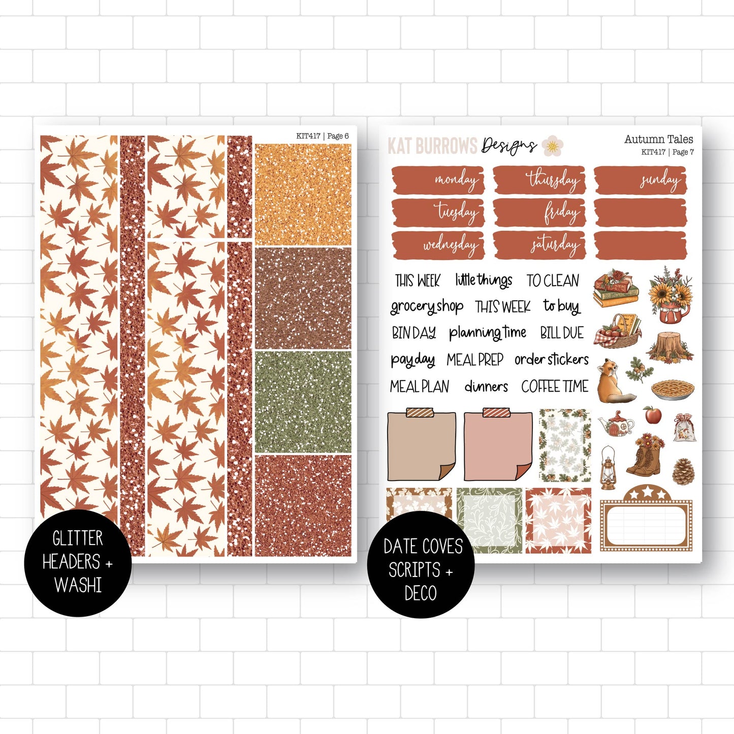 Weekly Kit: Autumn Tales