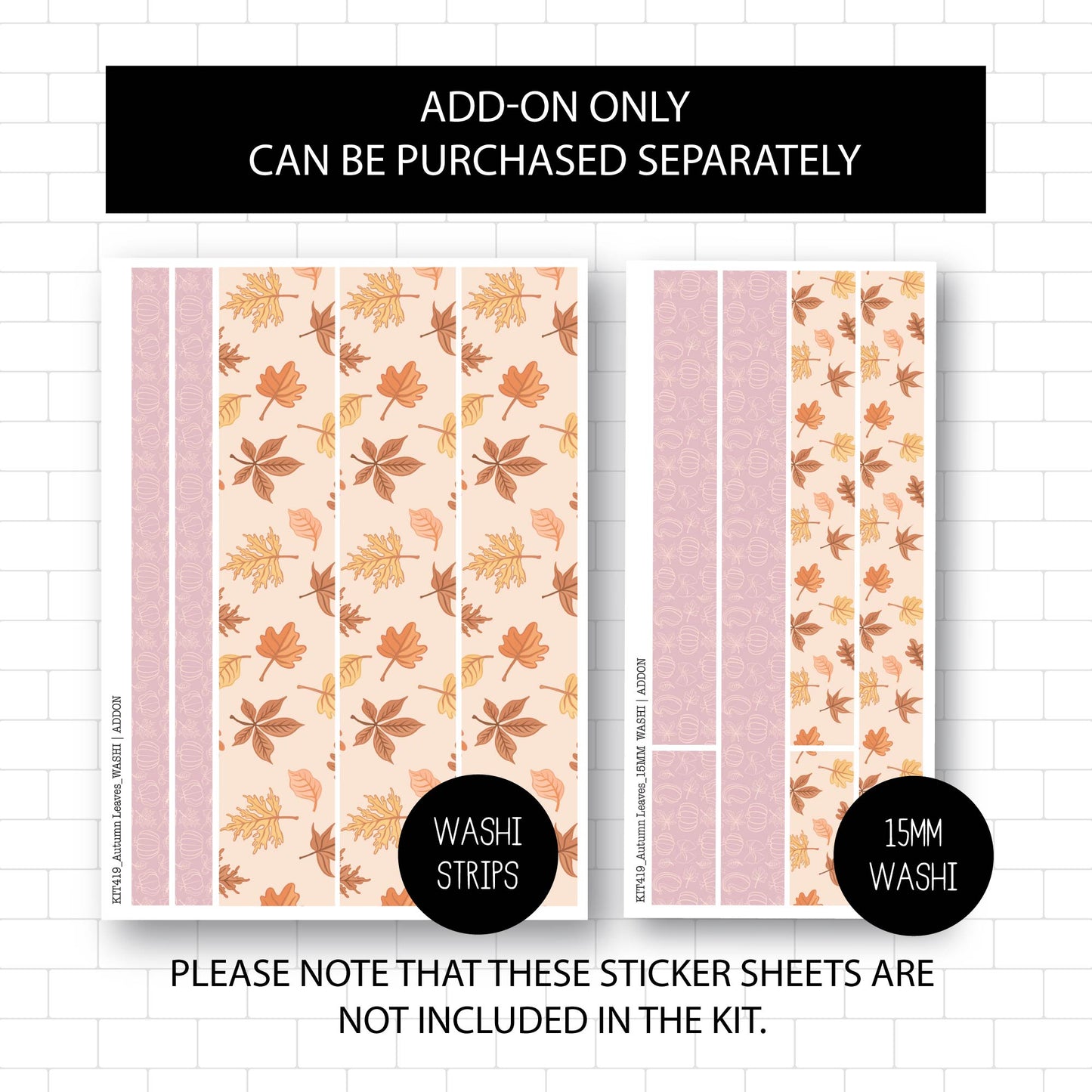 Weekly Kit: Autumn Leaves