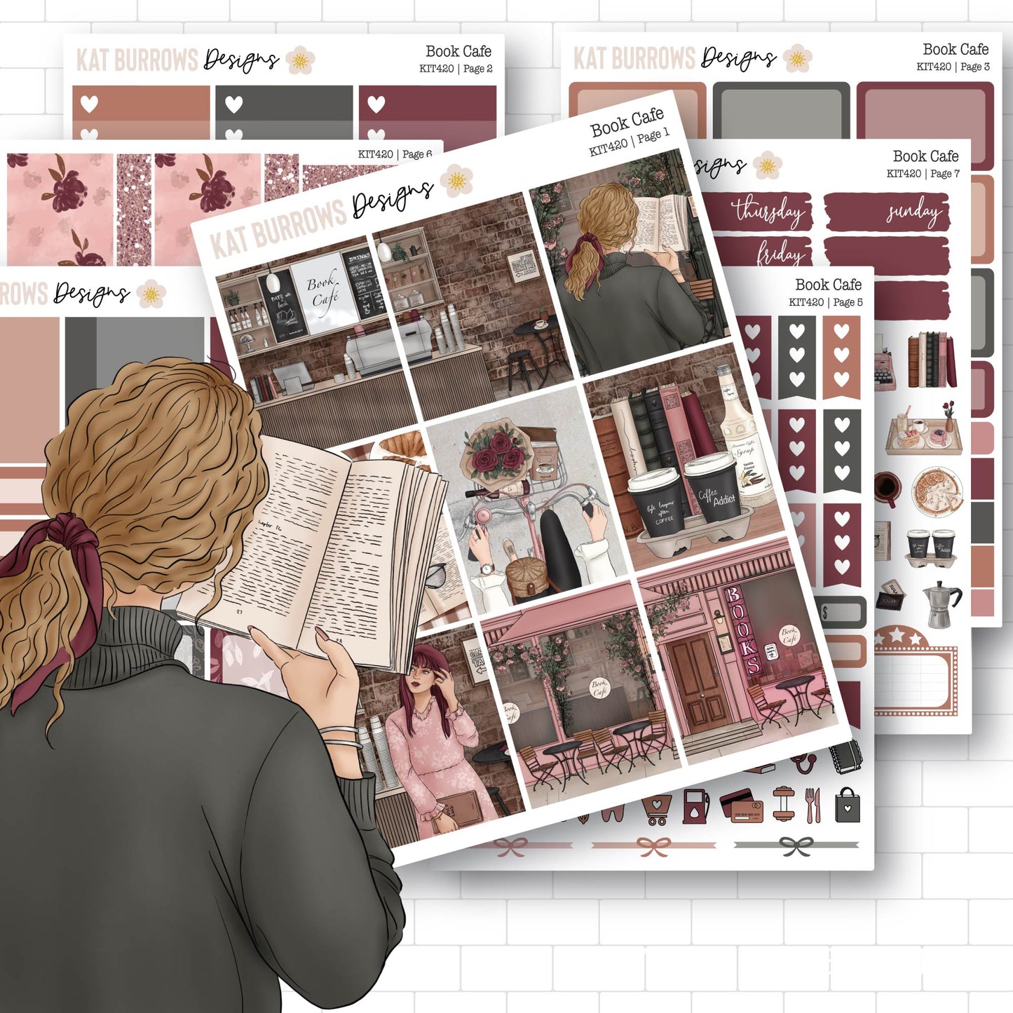 Weekly Kit: Book Cafe