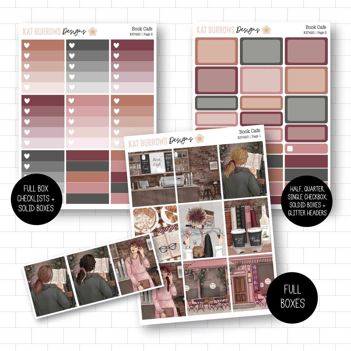 Weekly Kit: Book Cafe