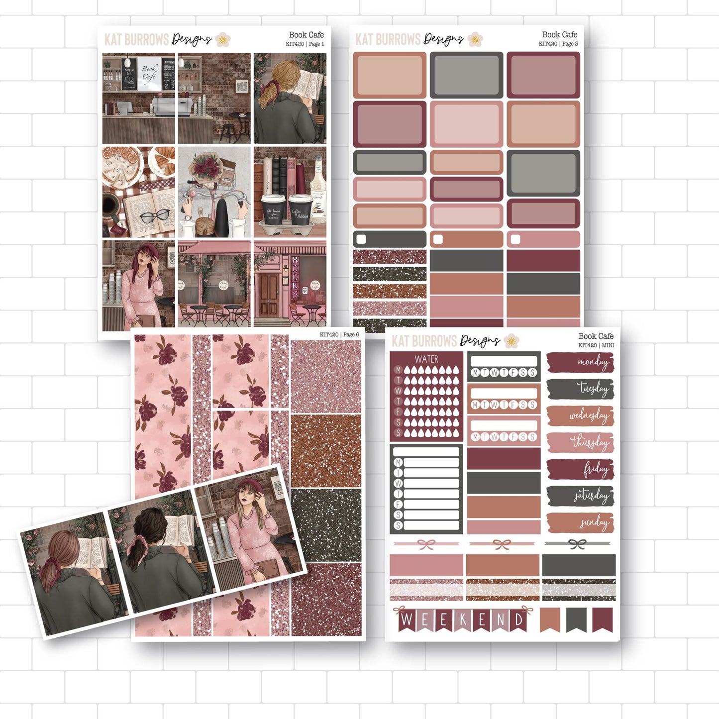 Weekly Kit: Book Cafe