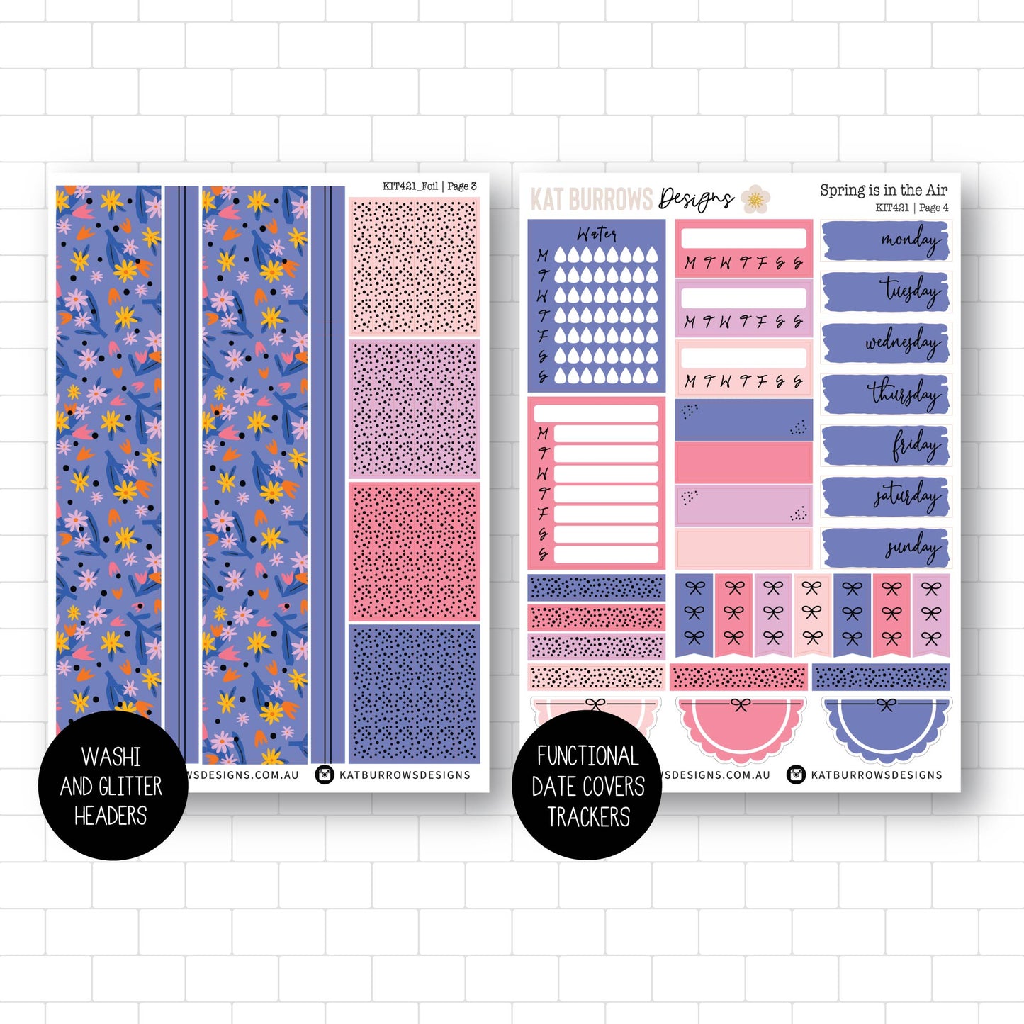 Deluxe Foiled Kit: Spring is in the Air (SILVER FOIL)