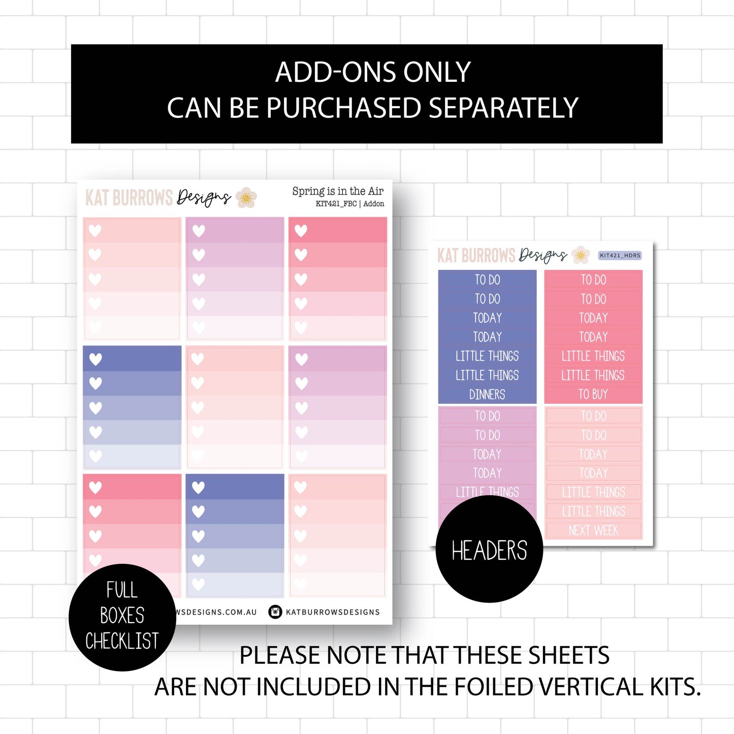 Deluxe Foiled Kit: Spring is in the Air (SILVER FOIL)