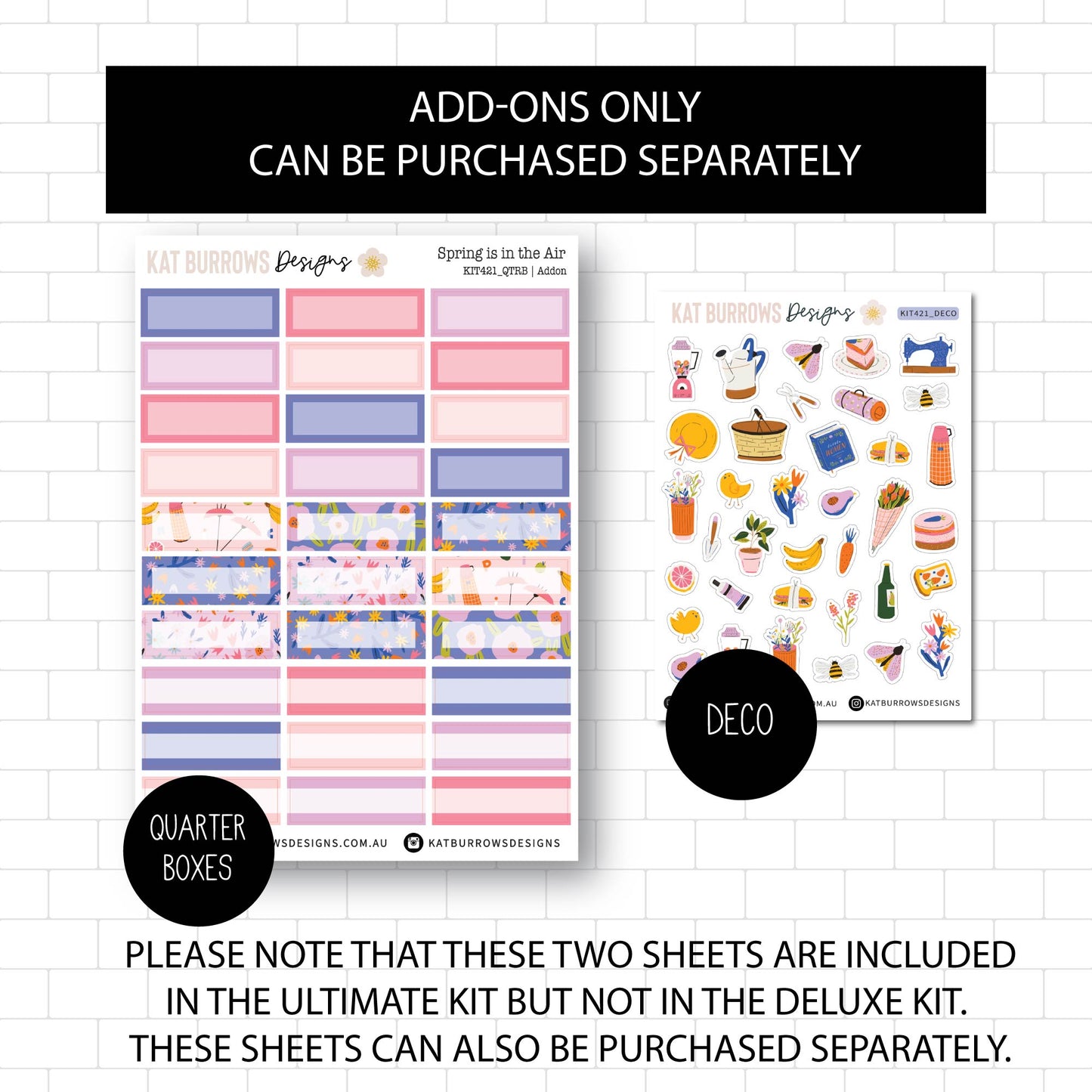 Deluxe Foiled Kit: Spring is in the Air (SILVER FOIL)