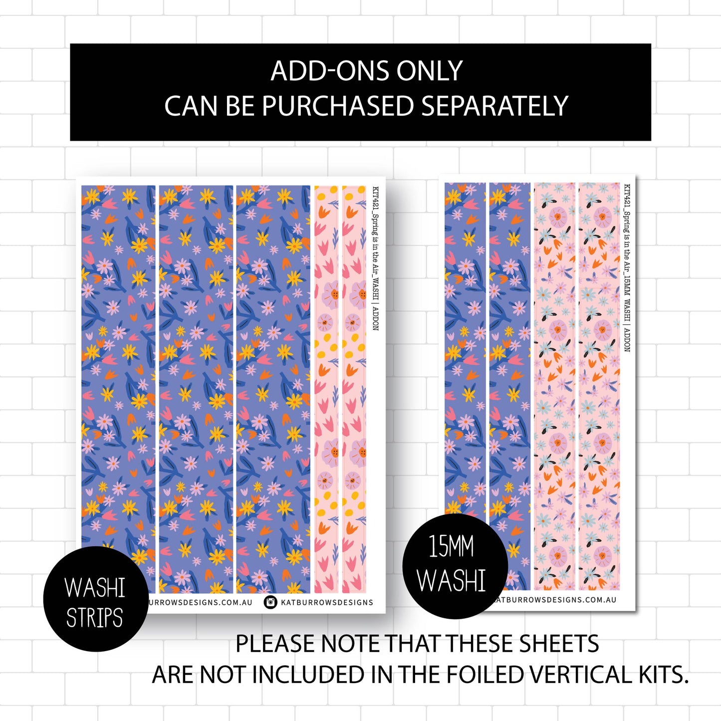 Deluxe Foiled Kit: Spring is in the Air (SILVER FOIL)