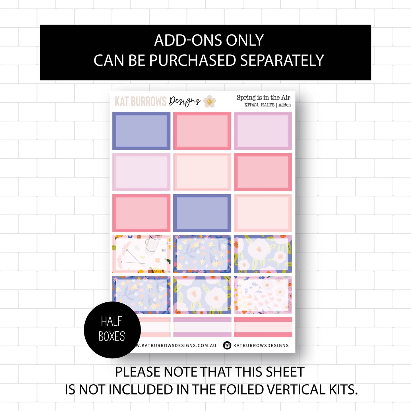 Deluxe Foiled Kit: Spring is in the Air (SILVER FOIL)