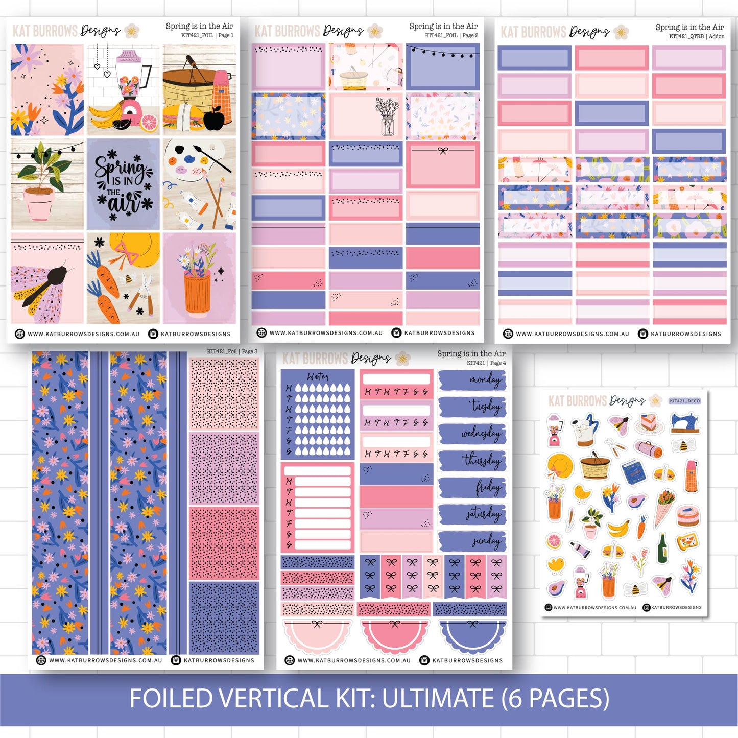 Ultimate Foiled Kit: Spring is in the Air (SILVER FOIL)