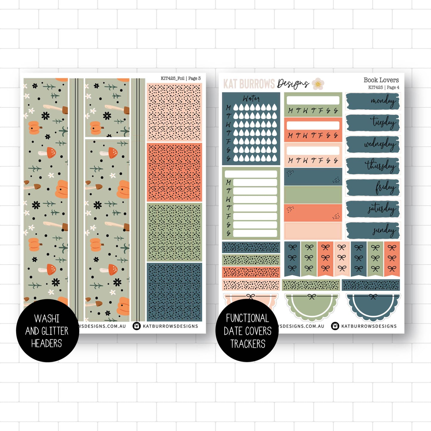 Deluxe Foiled Kit: Book Lovers (GOLD FOIL)