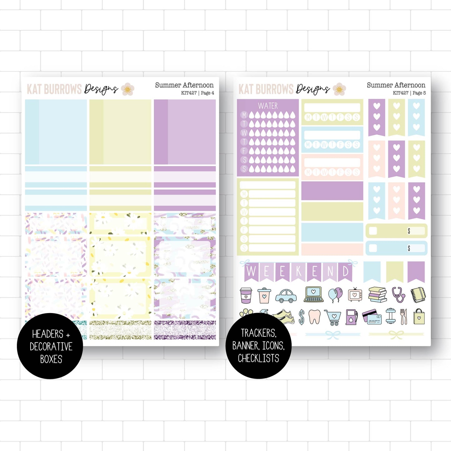 Weekly Kit: Summer Afternoon