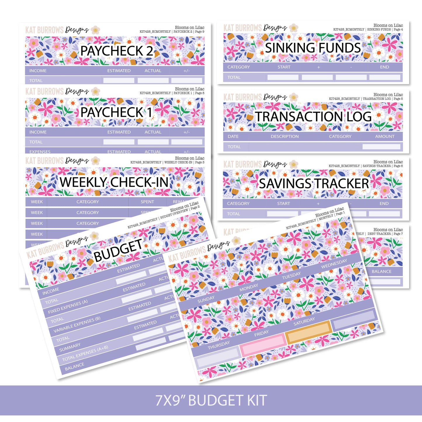 Budget Kit: Blooms on Lilac