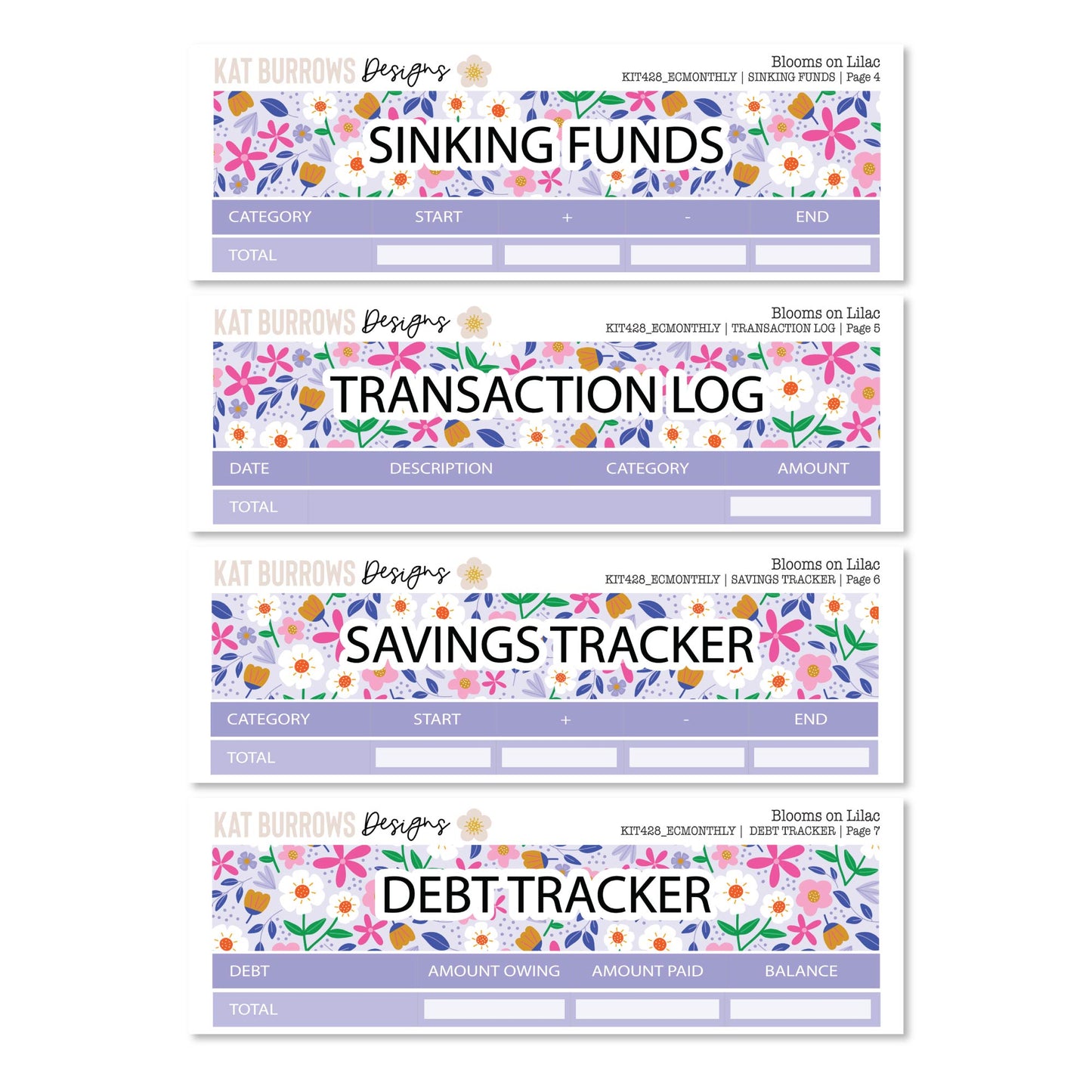 Budget Kit: Blooms on Lilac