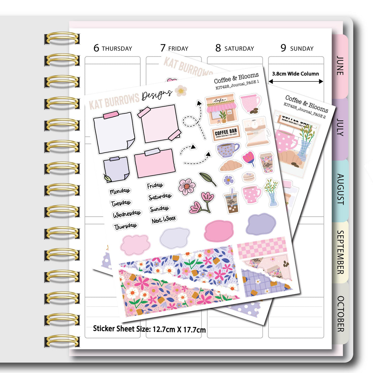 Journal Kit: Coffee & Blooms