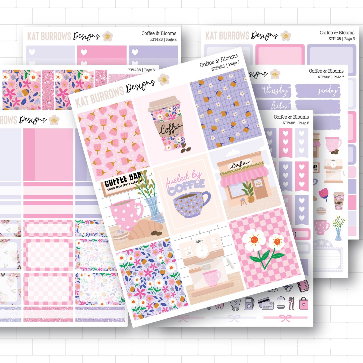 Weekly Kit: Coffee and Blooms