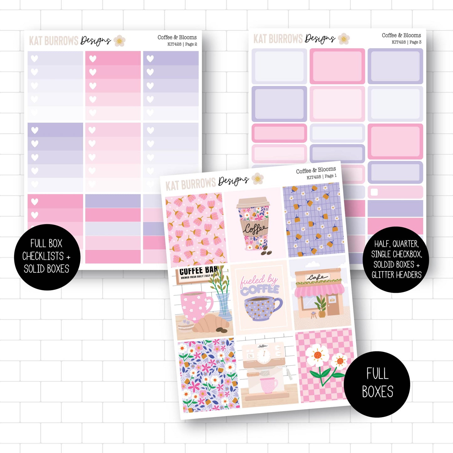 Weekly Kit: Coffee and Blooms