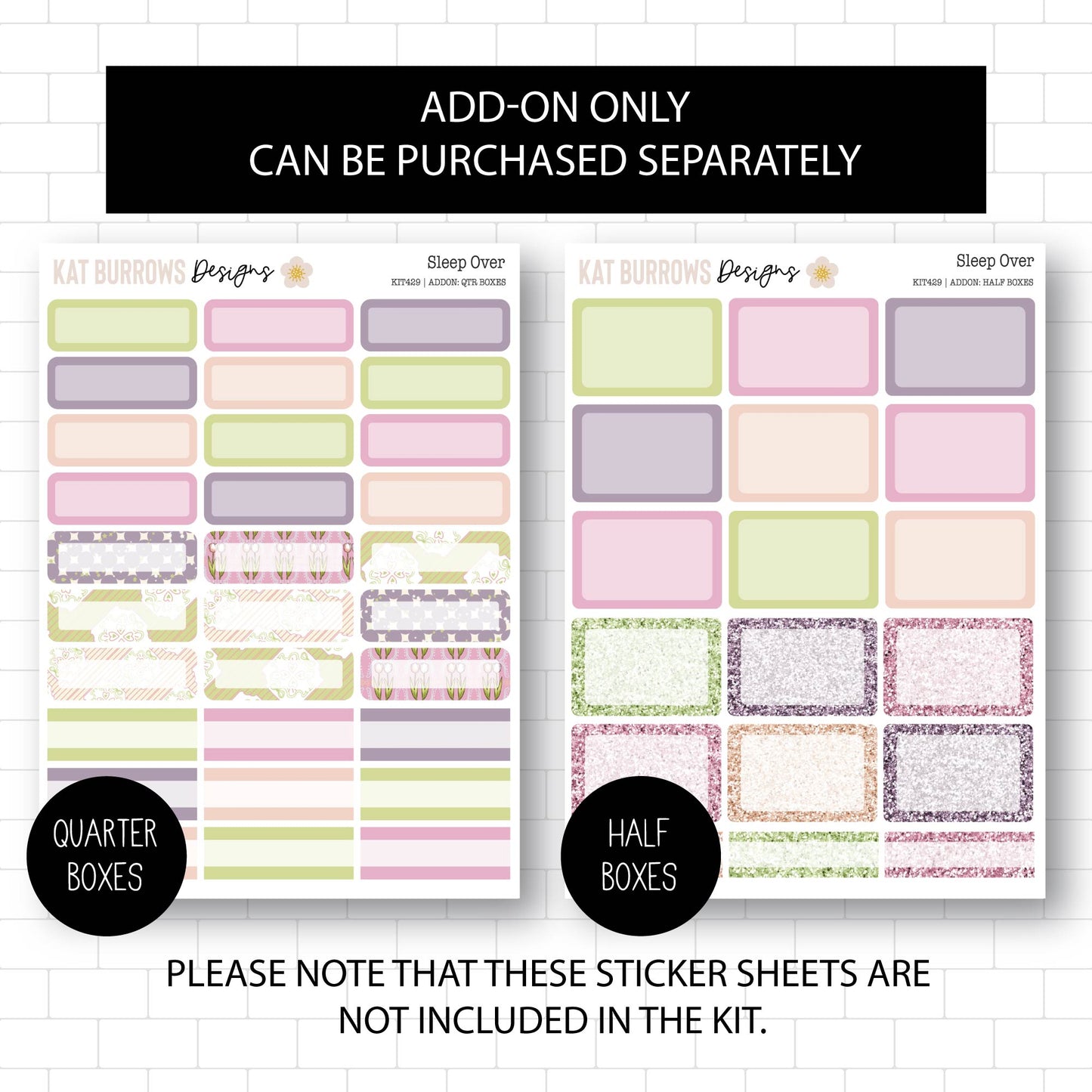 Weekly Kit: Sleep Over