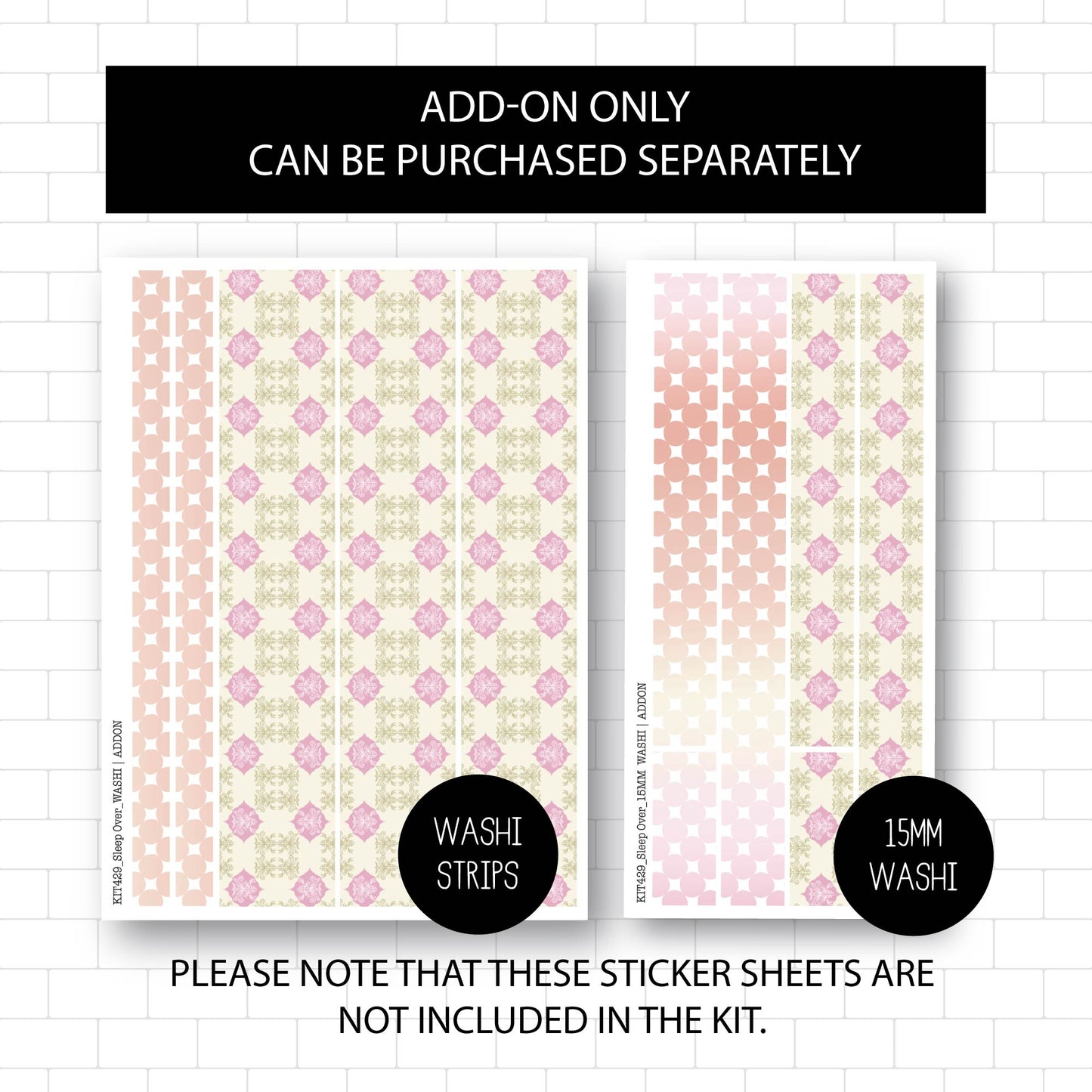 Weekly Kit: Sleep Over