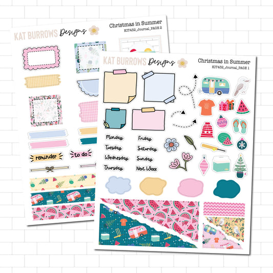 Journal Kit: Christmas in Summer
