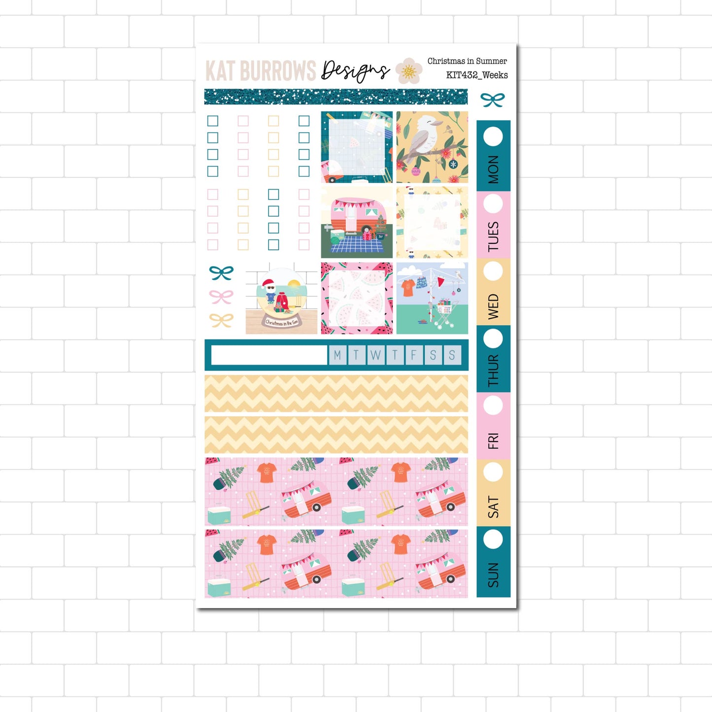 Hobonichi/Lime Weeks: Christmas in Summer