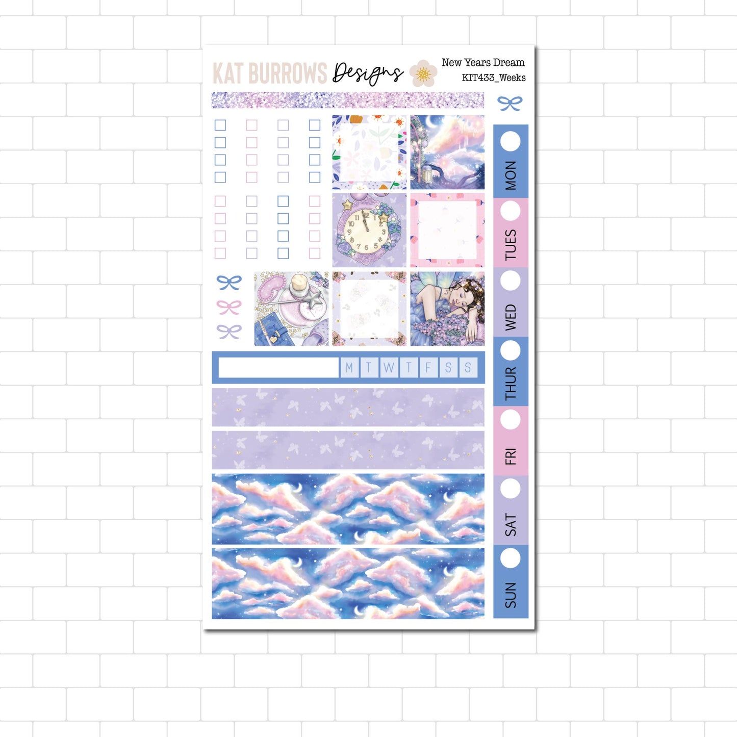 Hobonichi/Lime Weeks: New Year Dream