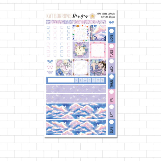 Hobonichi/Lime Weeks: New Year Dream