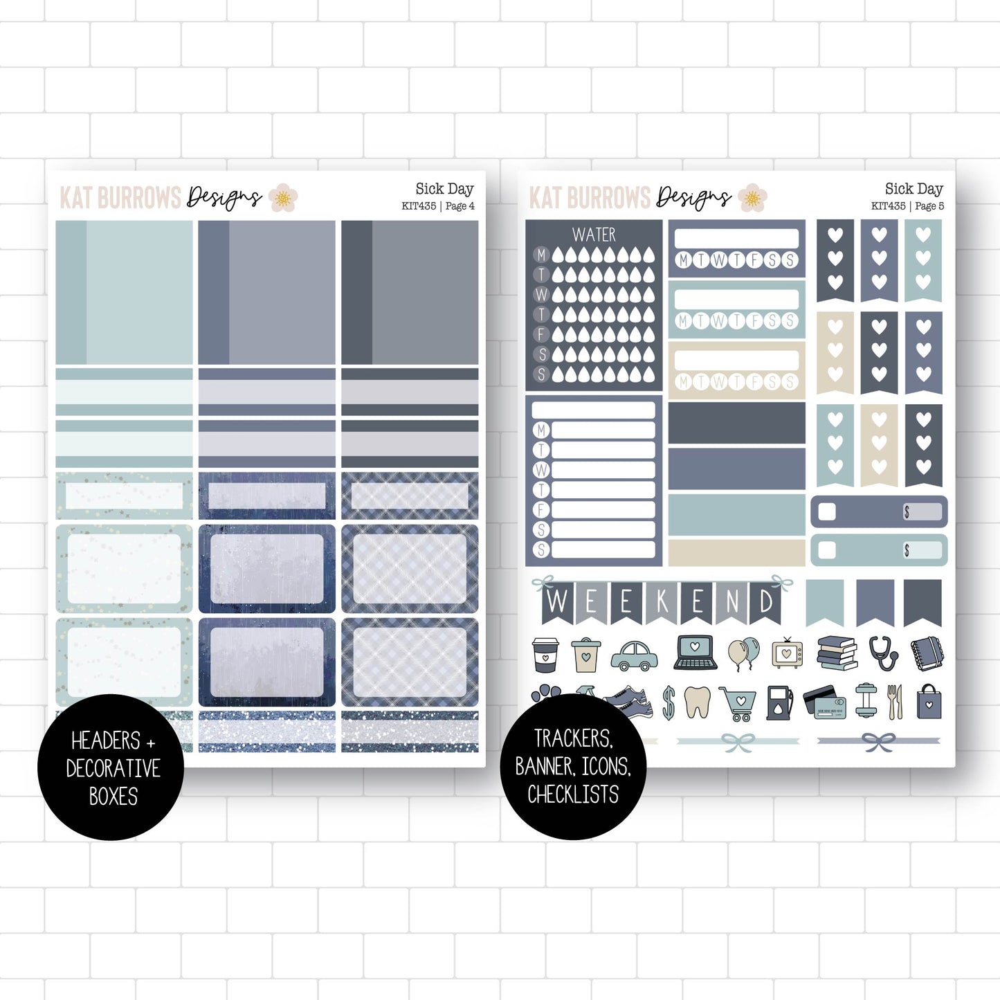 Weekly Kit: Sick Day