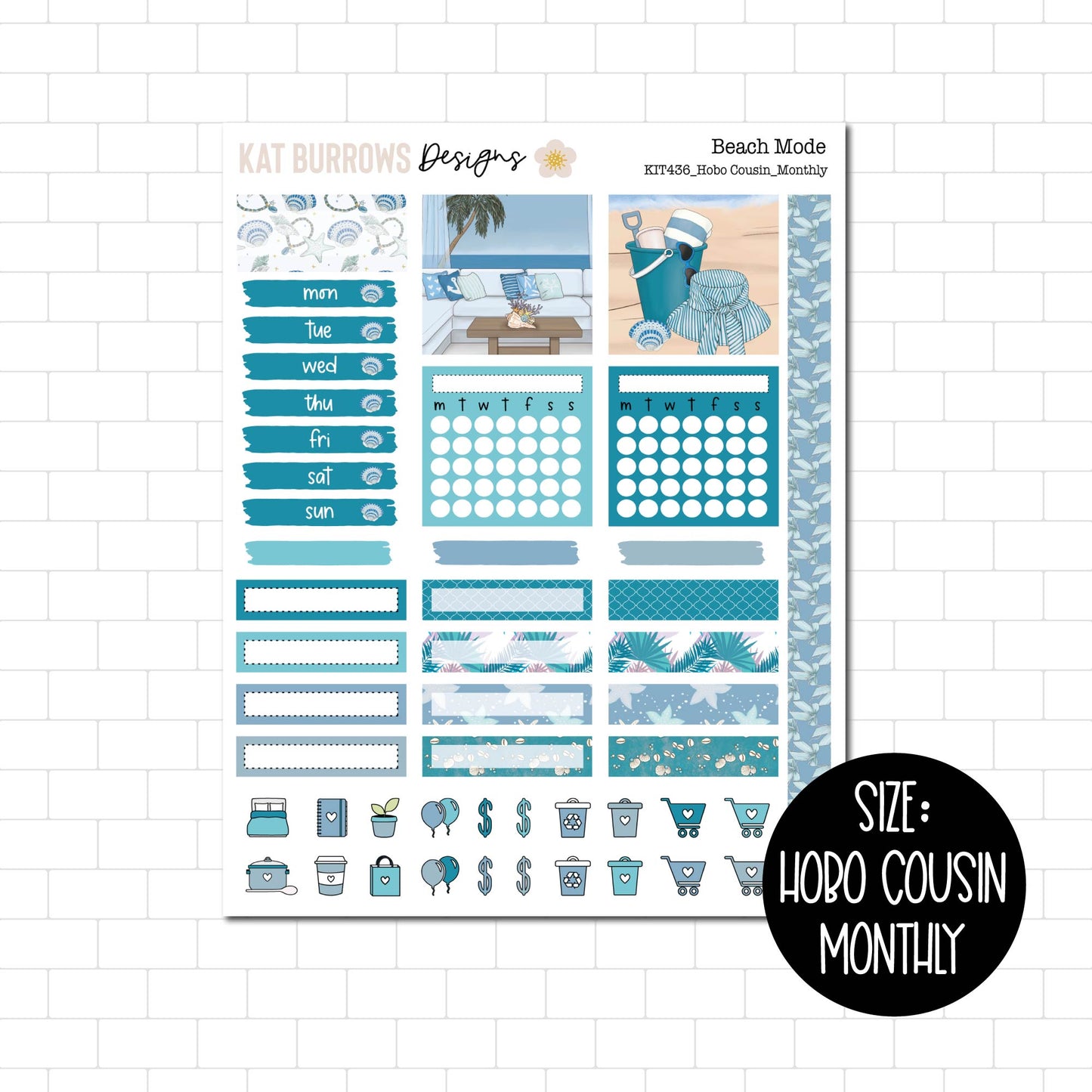 Hobo Cousin Monthly: Beach Mode