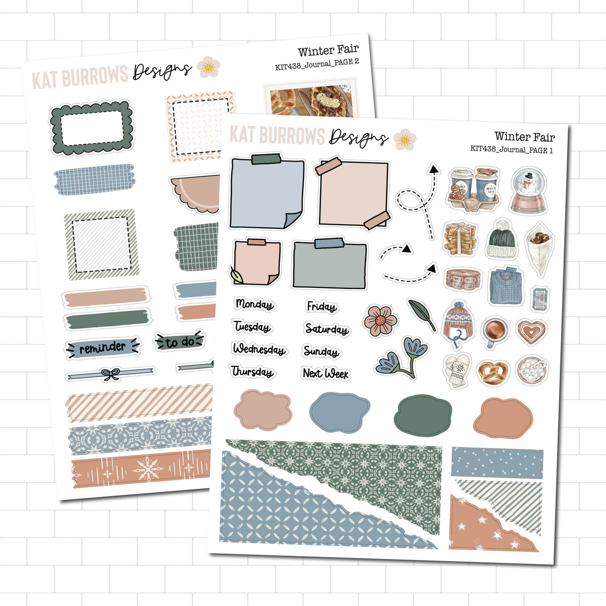 Journal Kit: Winter Fair