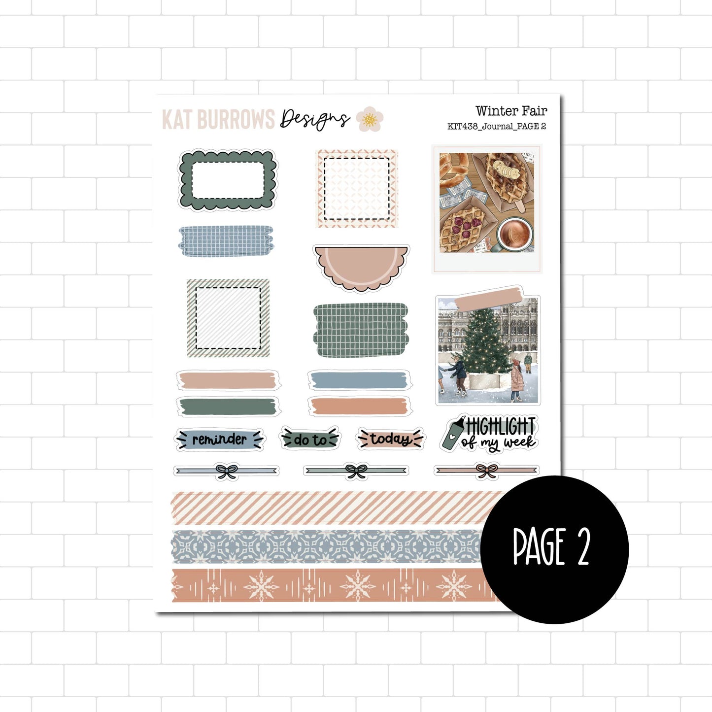 Journal Kit: Winter Fair