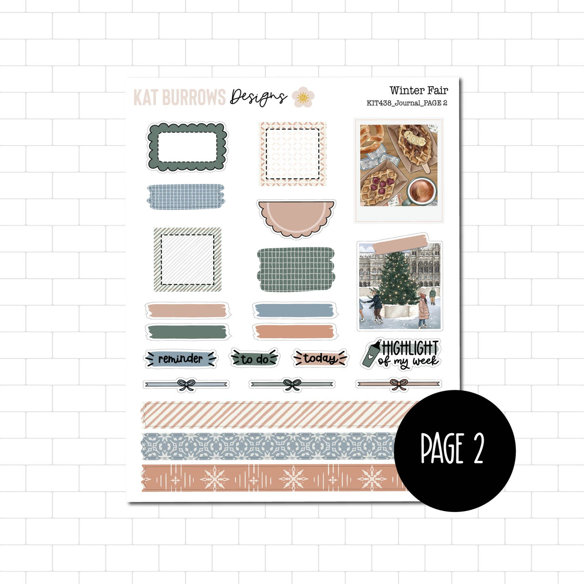 Journal Kit: Winter Fair