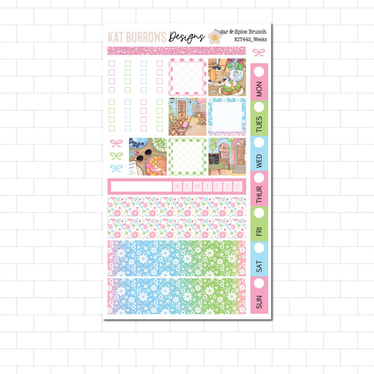 Hobonichi/Lime Weeks: Sugar & Spice Brunch