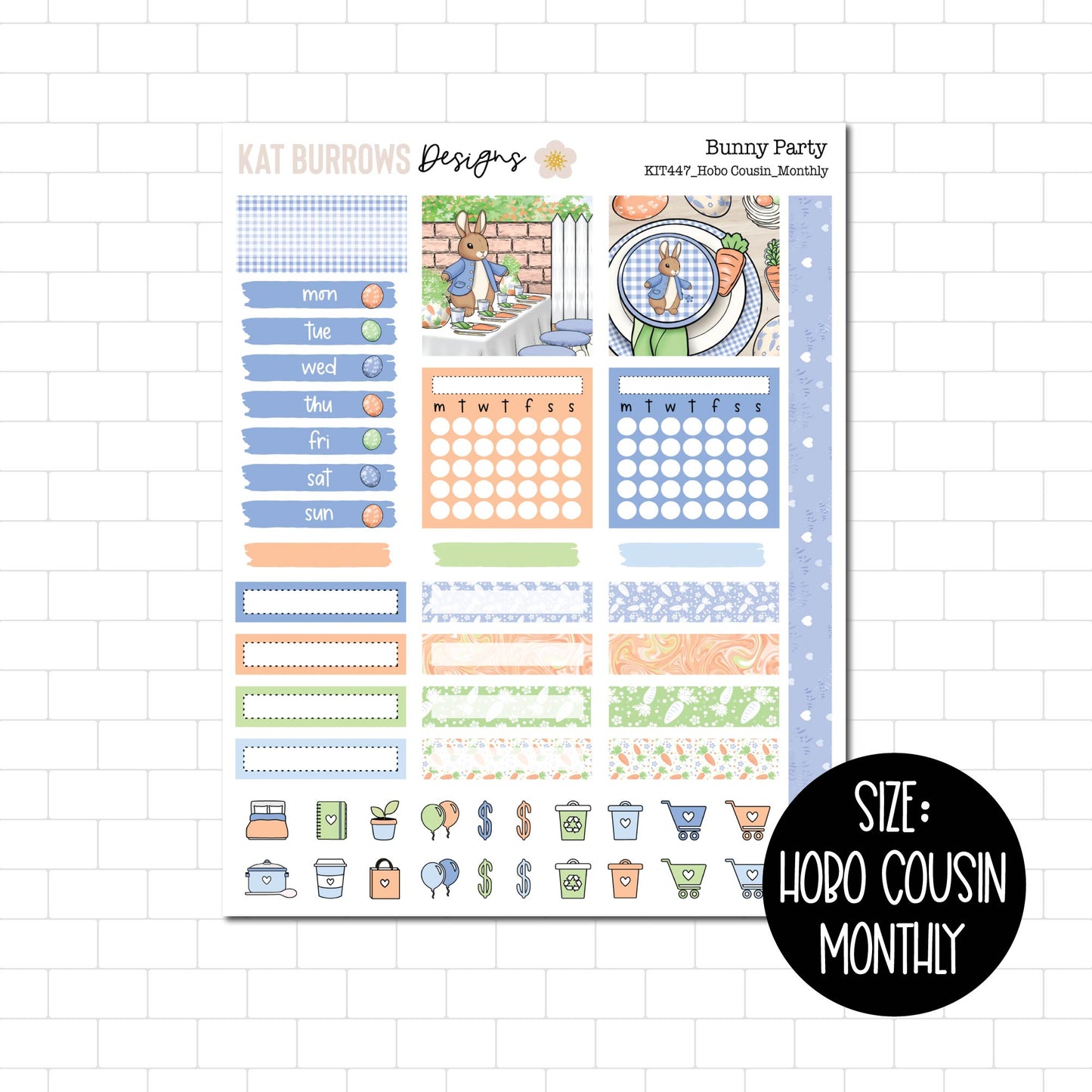 Hobo Cousin Monthly: Bunny Party